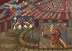 Illustration for The Circus by Susanna Plotnick