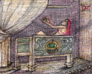Illustration from graphic novel - clowns - by Susanna Plotnick